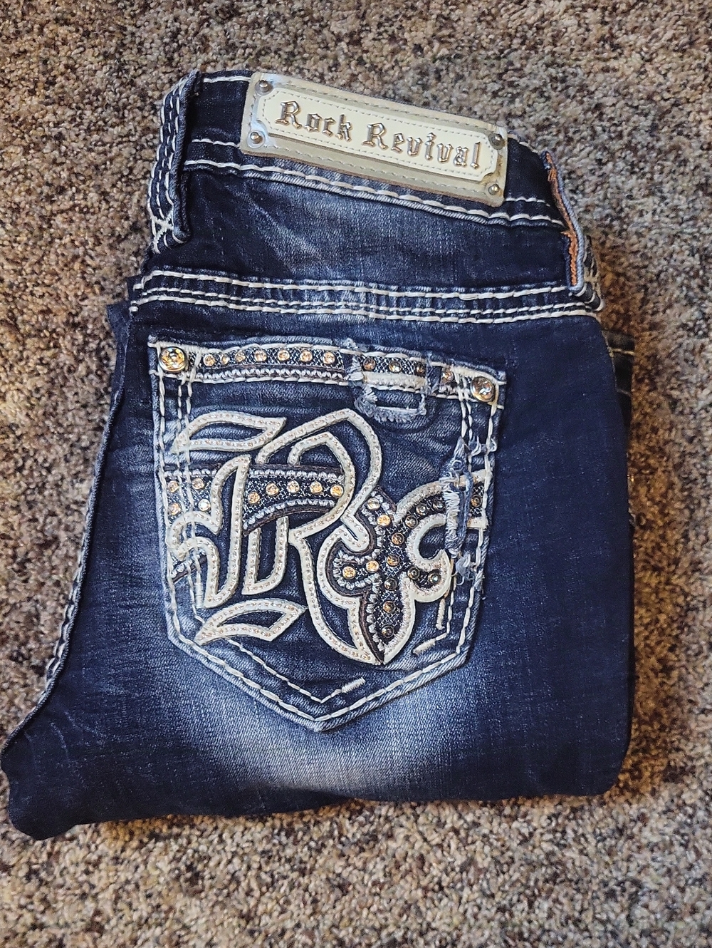 Rock Revival 24 Kelcie Bootcut Jeans MINT CONDITION